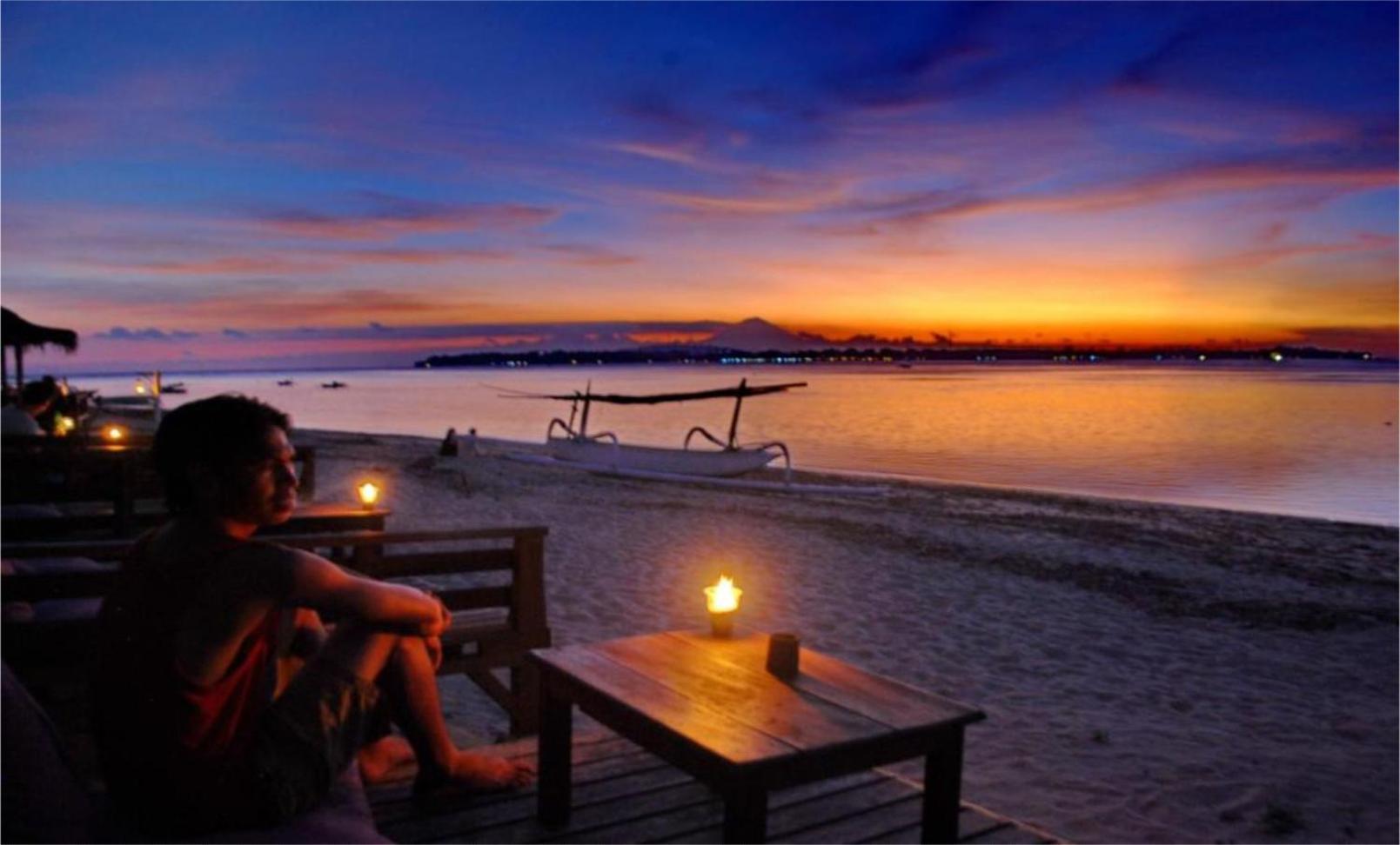 Matahari Bungalow 3 Gili Air Exterior foto