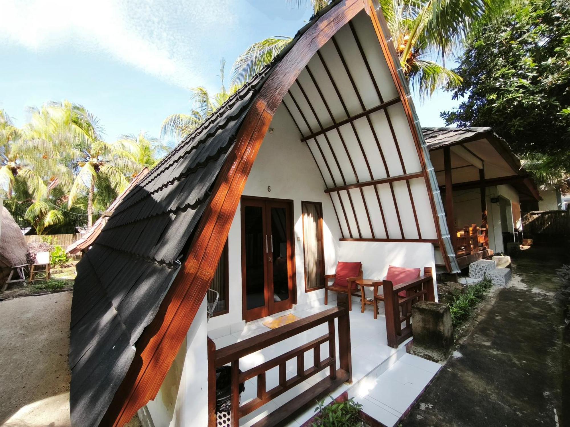 Matahari Bungalow 3 Gili Air Exterior foto